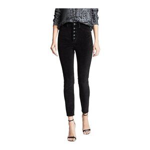 DL1961 Chrissy Ankle-Ultra High Rise Velvet Skinny Lost Womens Size 26